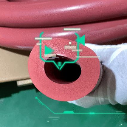 350度高溫硅膠發(fā)泡管